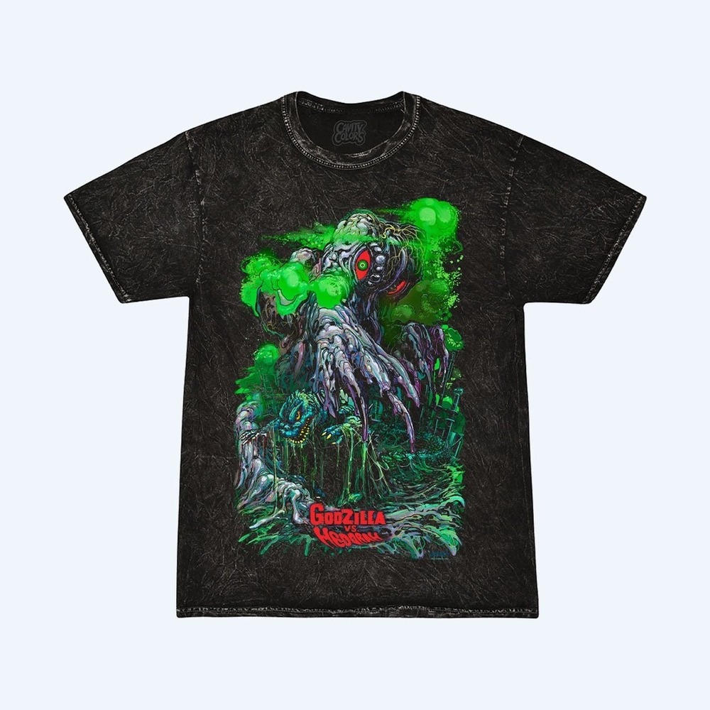 Cavity Colors Godzilla vs. Hedorah: Hideous Spawn T-Shirt, 2XL